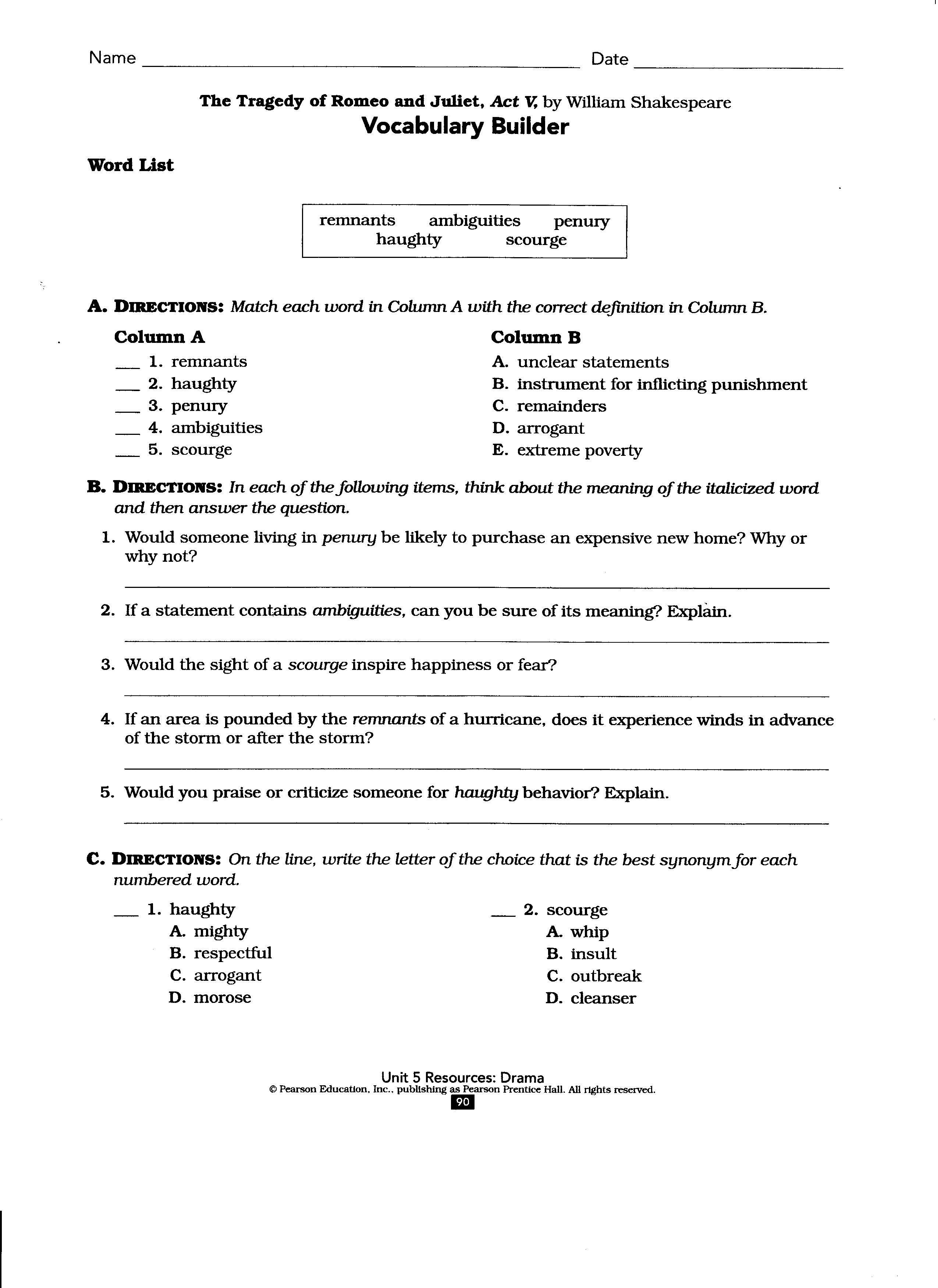 act grammar practice worksheets pdf